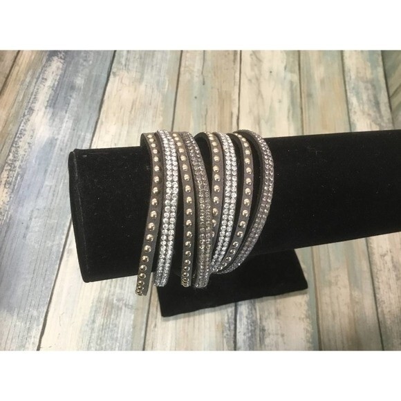 Grey Wrap Bracelet - Picture 1 of 5